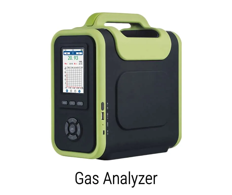 Gaslux Gas Detector Gas Analyzer Meningkatkan keamanan Di lingkungan kerja